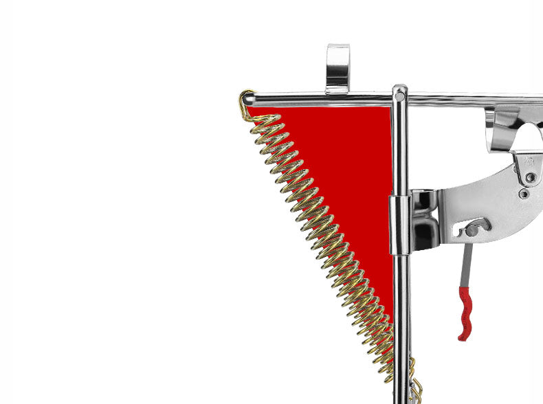 Fishing Rod Holder Spring Automatic Full Stainless Steel Adjustable Sensitivity.