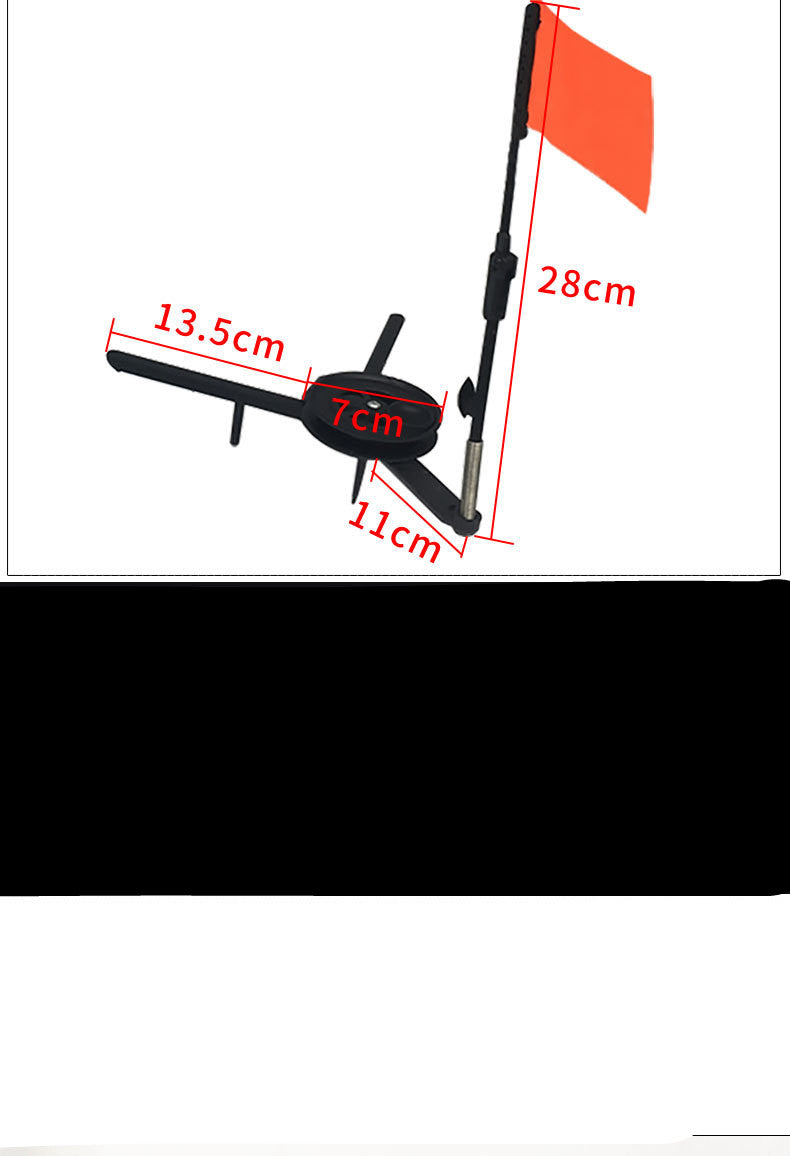 Ice Fishing Tip-Up Ice
