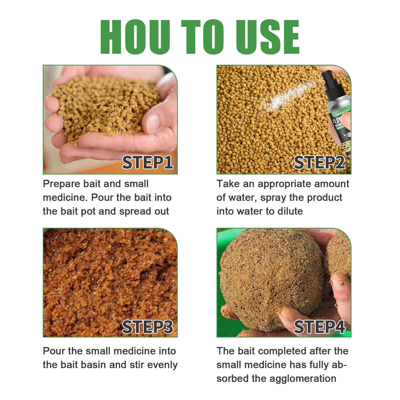 Yegbong Bait Attractant, Small Medicine Attractant Wild Fishing Bait Bait Fishing Lure Agent Is Expected To Lead Fish