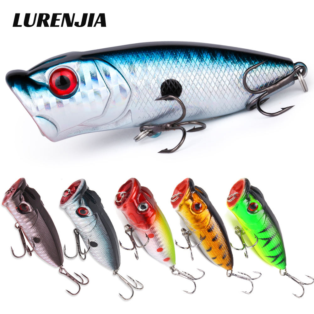 22pcs 58pcs 102pcs Fishing Lure Kits Multi-functional Set Topwater Floating Swimming Lures, Equipped With High Pitch Hook Soft Frogs, Used For Bass Fishing.