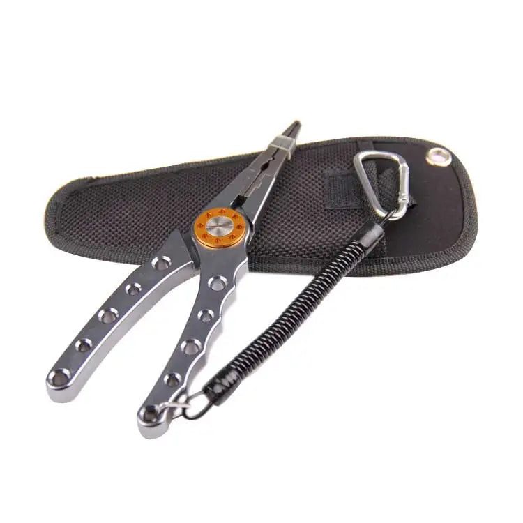Fishing Pliers Aluminum Alloy scissors Hook Remover 150g 20CM Fishing Tools Line Cutter Multifunctional Knot Fishing Equipment