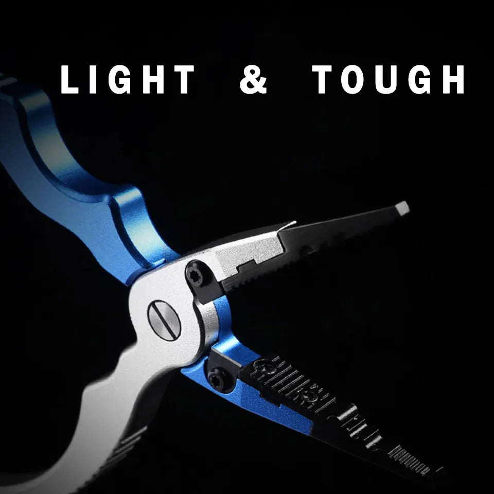 Fishing Pliers Aluminum Alloy scissors Hook Remover 150g 20CM Fishing Tools Line Cutter Multifunctional Knot Fishing Equipment