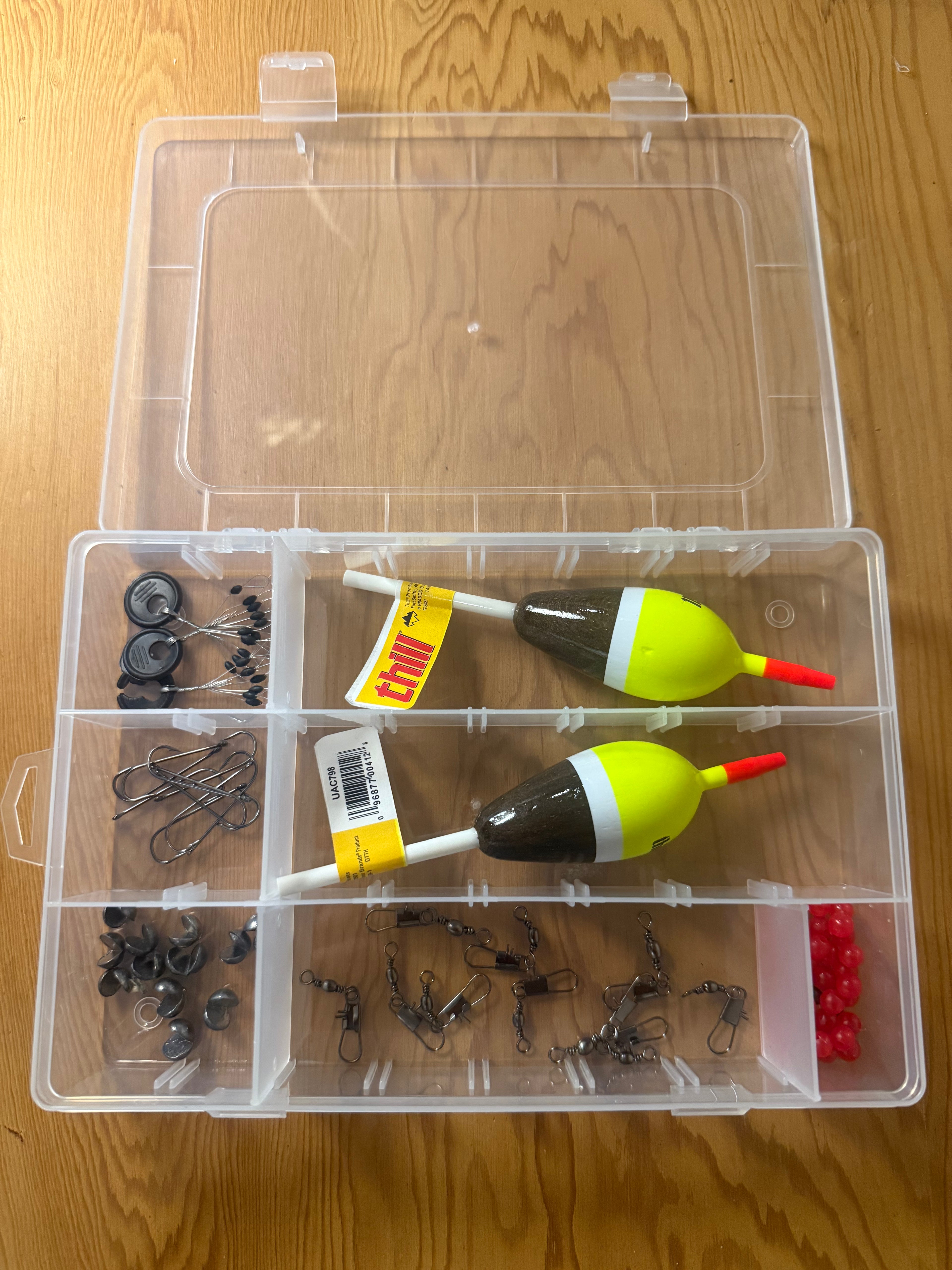 Hooked Outdoors Supply Crappie Bobber Kit (includes 2 crappie bobbers)